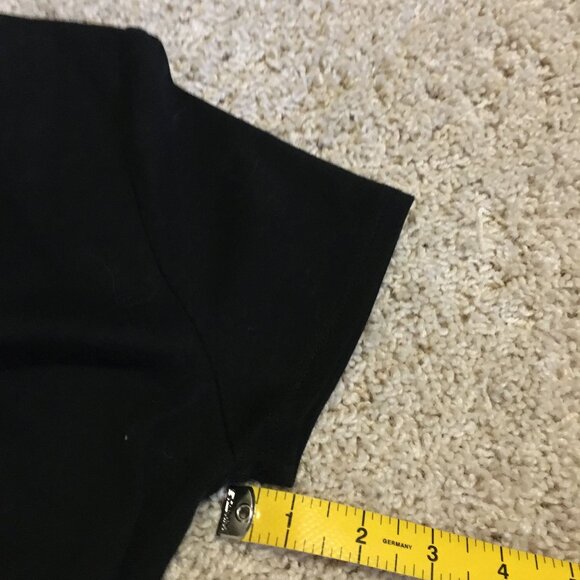 Marks & Spencer Sweetest Little Black Baby Tee with Novelty Buttons - Picture 13 of 13